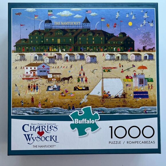 **2 FOR $40**  Charles Wysocki 1000-piece puzzle (new in sealed box) - Picture 1 of 1
